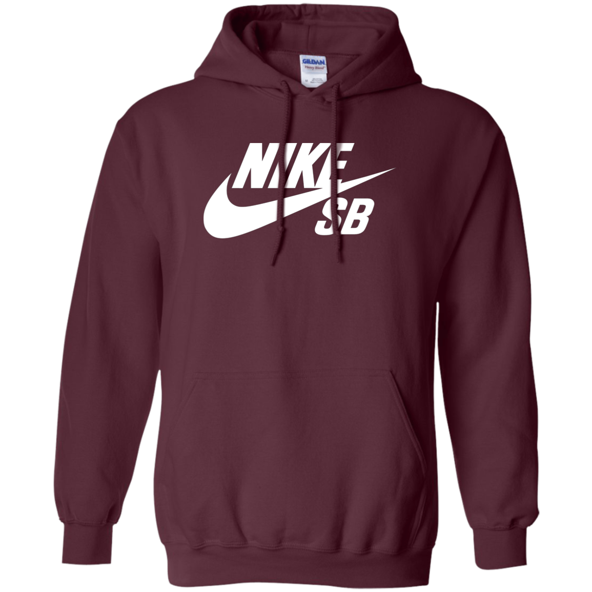 maroon nike sb hoodie